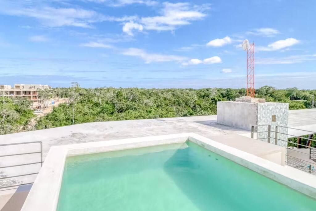 308 Amena Modern Penthouse W/gym And Private Pool&rooftop Appartamento Tulum