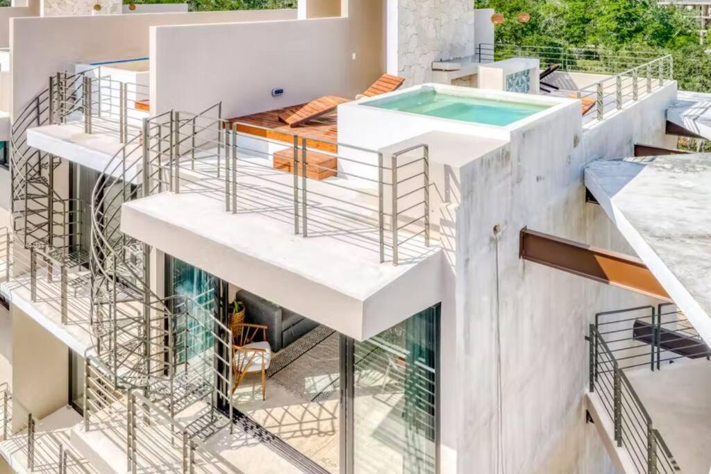 308 Amena Modern Penthouse W/gym And Private Pool&rooftop Appartamento Tulum